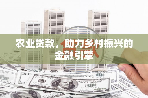 临朐农业贷款，助力乡村振兴的金融引擎