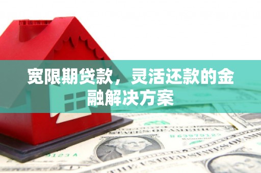 临朐宽限期贷款，灵活还款的金融解决方案