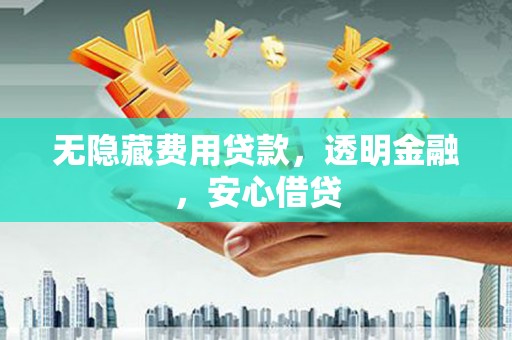 临朐无隐藏费用贷款，透明金融，安心借贷