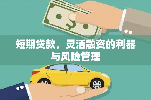 临朐短期贷款，灵活融资的利器与风险管理