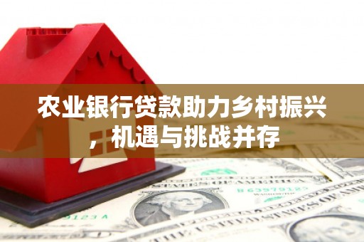 临朐农业银行贷款助力乡村振兴，机遇与挑战并存