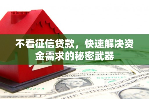 临朐不看征信贷款，快速解决资金需求的秘密武器