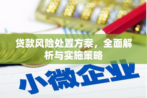 临朐贷款风险处置方案，全面解析与实施策略